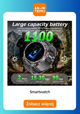 Temu - gazetka promocyjna Smartwatche w supercenach od środy 31.12  - strona 12