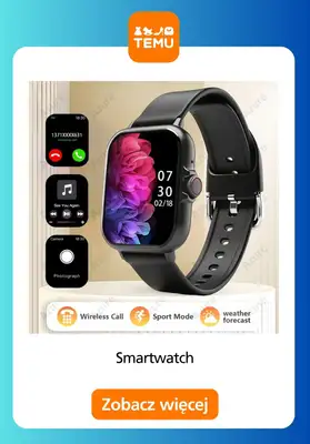 Temu - gazetka promocyjna Smartwatche w supercenach od środy 31.12  - strona 6