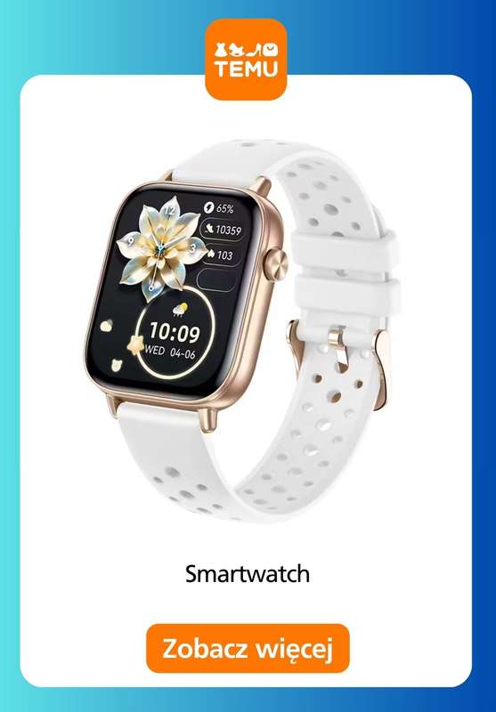 Temu - gazetka promocyjna Smartwatche w supercenach od środy 31.12  - strona 5