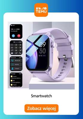 Temu - gazetka promocyjna Smartwatche w supercenach od środy 31.12  - strona 9