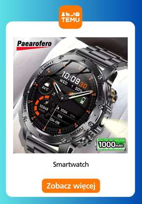 Temu - gazetka promocyjna Smartwatche w supercenach od środy 31.12  - strona 11