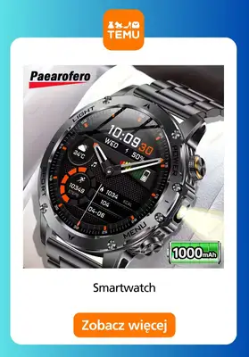 Temu - gazetka promocyjna Smartwatche w supercenach od środy 31.12  - strona 11