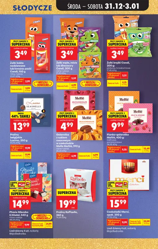 Biedronka - gazetka promocyjna Od środy od środy 31.12 do wtorku 06.01 - strona 57