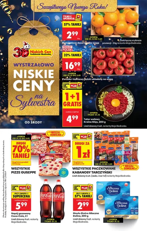 Biedronka - gazetka promocyjna Od środy  