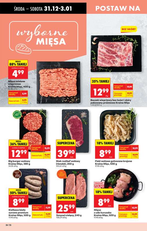 Biedronka - gazetka promocyjna Od środy od środy 31.12 do wtorku 06.01 - strona 34