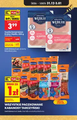 Biedronka - gazetka promocyjna Od środy, Z ladą tradycyjną od środy 31.12 do wtorku 06.01 - strona 13