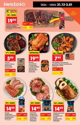 Biedronka - gazetka promocyjna Od środy, Z ladą tradycyjną od środy 31.12 do wtorku 06.01 - strona 35
