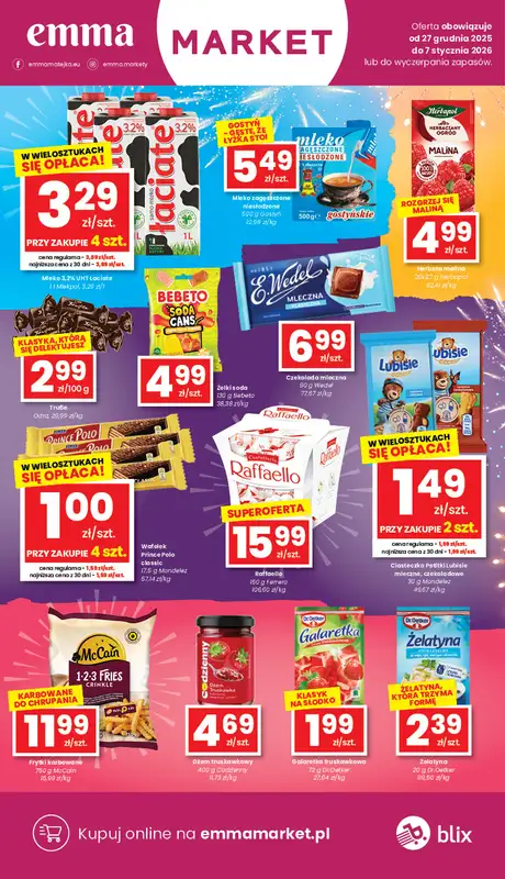emma MARKET - gazetka promocyjna Gazetka od soboty 27.12 do środy 07.01 - strona 6