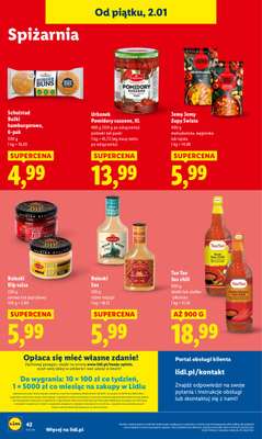 Lidl - gazetka promocyjna Oferta Ważna Od 2.01 Do 3.01 od piątku 02.01 do soboty 03.01 - strona 44