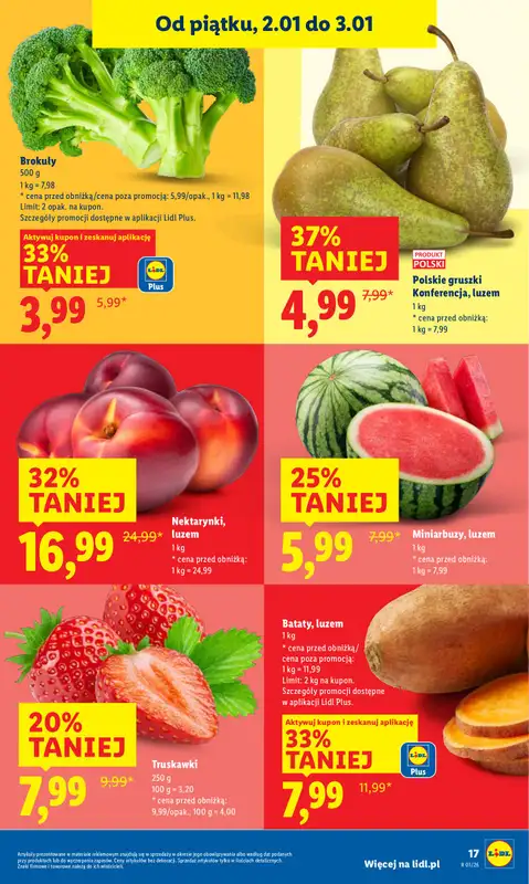 Lidl - gazetka promocyjna Oferta Ważna Od 2.01 Do 3.01 od piątku 02.01 do soboty 03.01 - strona 19