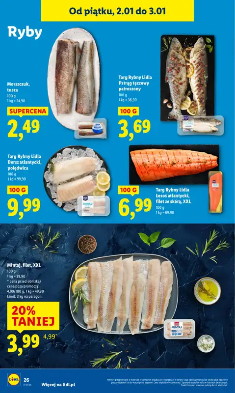 Lidl - gazetka promocyjna Oferta Ważna Od 2.01 Do 3.01 od piątku 02.01 do soboty 03.01 - strona 28