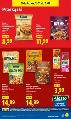 Lidl - gazetka promocyjna Oferta Ważna Od 2.01 Do 3.01 od piątku 02.01 do soboty 03.01 - strona 39