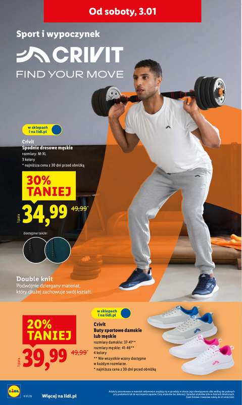 Lidl - gazetka promocyjna Oferta Ważna Od 2.01 Do 3.01 od piątku 02.01 do soboty 03.01 - strona 14