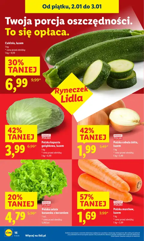 Lidl - gazetka promocyjna Oferta Ważna Od 2.01 Do 3.01 od piątku 02.01 do soboty 03.01 - strona 18