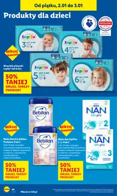 Lidl - gazetka promocyjna Oferta Ważna Od 2.01 Do 3.01 od piątku 02.01 do soboty 03.01 - strona 46