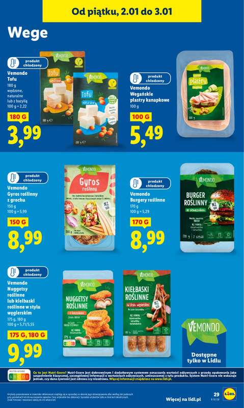 Lidl - gazetka promocyjna Oferta Ważna Od 2.01 Do 3.01 od piątku 02.01 do soboty 03.01 - strona 31
