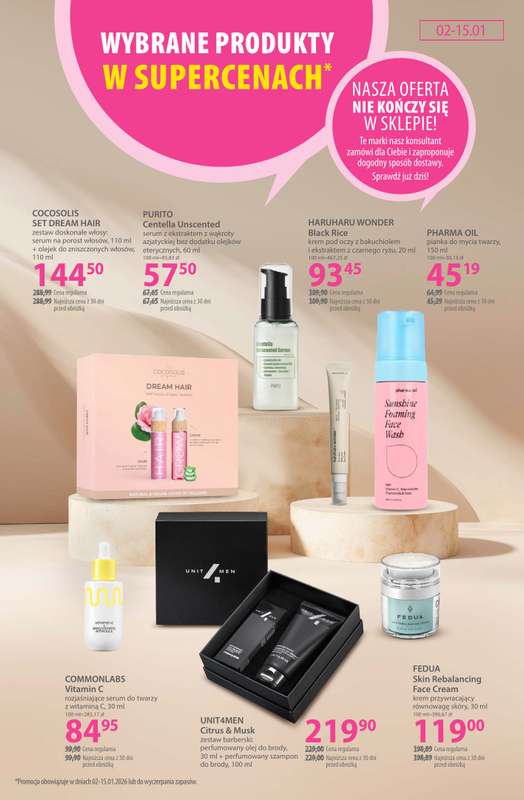 Hebe - gazetka promocyjna Gazetka od piątku 02.01 do czwartku 15.01 - strona 21