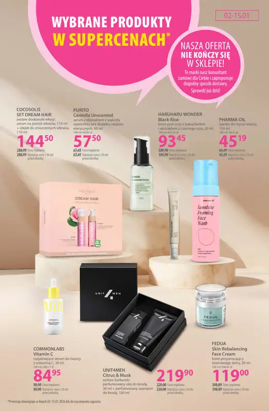 Hebe - gazetka promocyjna Gazetka od piątku 02.01 do czwartku 15.01 - strona 21