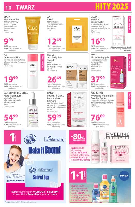 Hebe - gazetka promocyjna Gazetka od piątku 02.01 do czwartku 15.01 - strona 10
