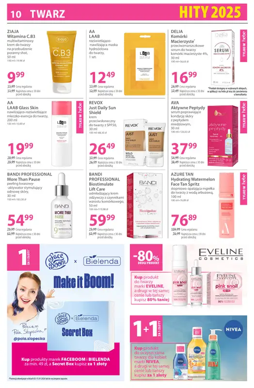 Hebe - gazetka promocyjna Gazetka od piątku 02.01 do czwartku 15.01 - strona 10