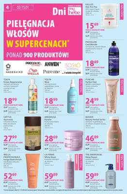 Hebe - gazetka promocyjna Gazetka od piątku 02.01 do czwartku 15.01 - strona 4