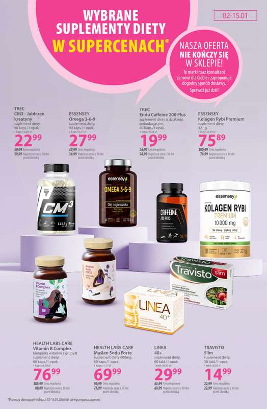 Hebe - gazetka promocyjna Gazetka od piątku 02.01 do czwartku 15.01 - strona 20