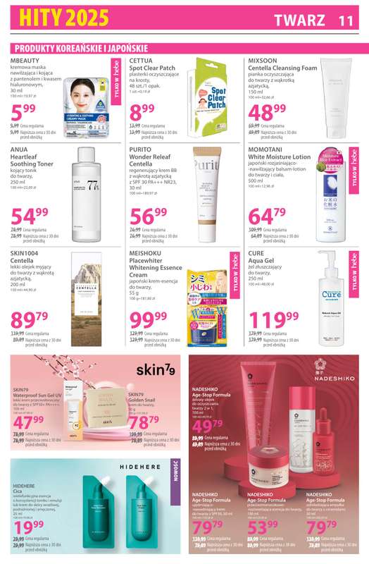 Hebe - gazetka promocyjna Gazetka od piątku 02.01 do czwartku 15.01 - strona 11