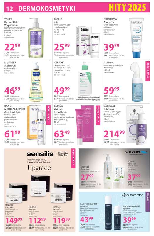 Hebe - gazetka promocyjna Gazetka od piątku 02.01 do czwartku 15.01 - strona 12