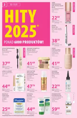 Hebe - gazetka promocyjna Gazetka od piątku 02.01 do czwartku 15.01 - strona 2