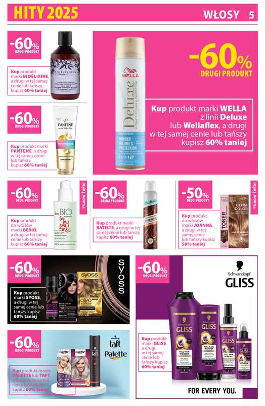 Hebe - gazetka promocyjna Gazetka od piątku 02.01 do czwartku 15.01 - strona 5