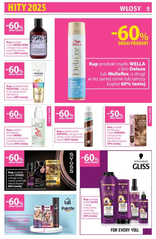 Hebe - gazetka promocyjna Gazetka od piątku 02.01 do czwartku 15.01 - strona 5