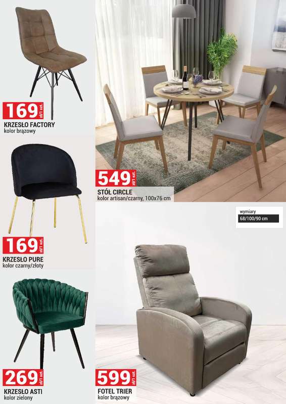 Merkury Market - gazetka promocyjna Meble, wypoczynki, materace od piątku 02.01 do soboty 31.01 - strona 10