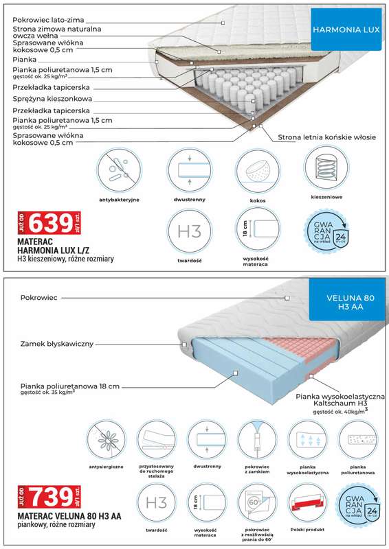 Merkury Market - gazetka promocyjna Meble, wypoczynki, materace od piątku 02.01 do soboty 31.01 - strona 19