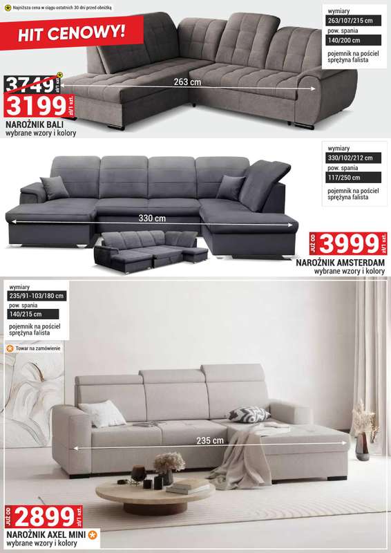 Merkury Market - gazetka promocyjna Meble, wypoczynki, materace od piątku 02.01 do soboty 31.01 - strona 27