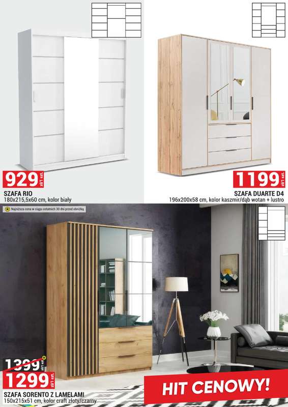 Merkury Market - gazetka promocyjna Meble, wypoczynki, materace od piątku 02.01 do soboty 31.01 - strona 36