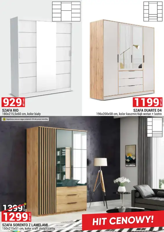 Merkury Market - gazetka promocyjna Meble, wypoczynki, materace od piątku 02.01 do soboty 31.01 - strona 36