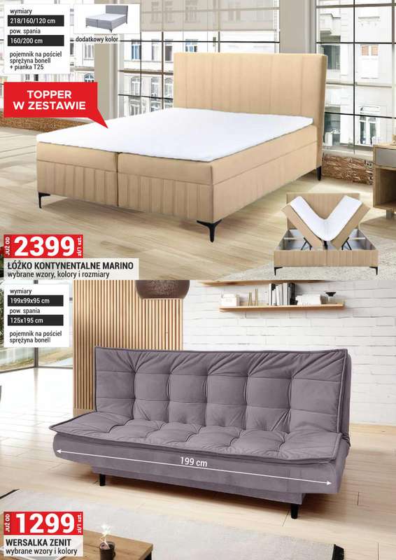 Merkury Market - gazetka promocyjna Meble, wypoczynki, materace od piątku 02.01 do soboty 31.01 - strona 16