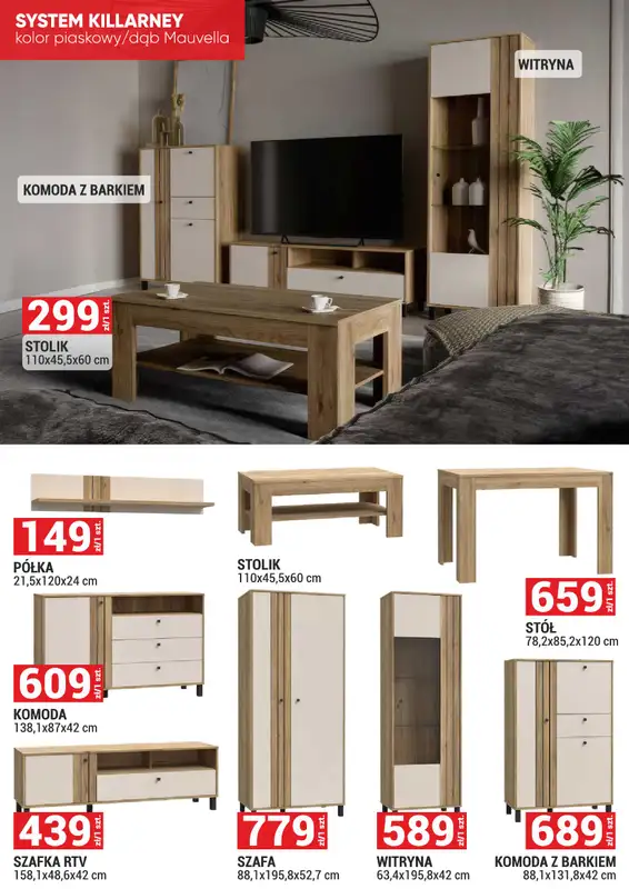 Merkury Market - gazetka promocyjna Meble, wypoczynki, materace od piątku 02.01 do soboty 31.01 - strona 24