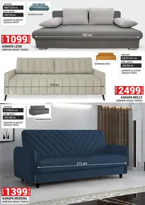 Merkury Market - gazetka promocyjna Meble, wypoczynki, materace od piątku 02.01 do soboty 31.01 - strona 21