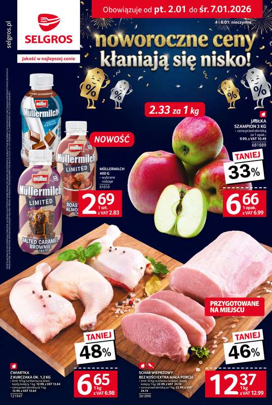 Selgros - gazetka promocyjna Katalog Nowy rok od piątku 02.01 do środy 07.01