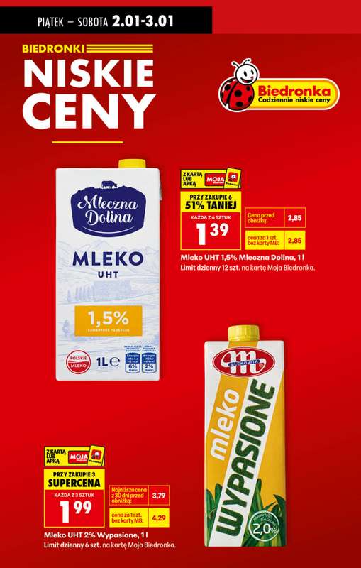 Biedronka - gazetka promocyjna Od czwartku od czwartku 31.12 do środy 06.01 - strona 2