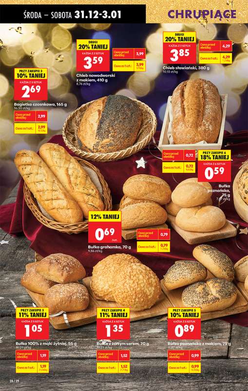 Biedronka - gazetka promocyjna Od czwartku, Z ladą tradycyjną od czwartku 31.12 do środy 06.01 - strona 38