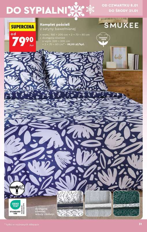 Biedronka - gazetka promocyjna Hity i inspiracje od 5.01 od poniedziałku 05.01 do środy 21.01 - strona 31