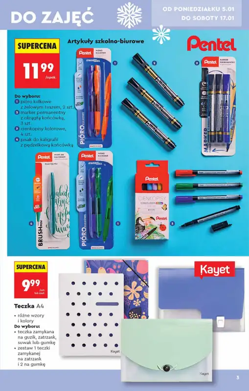 Biedronka - gazetka promocyjna Hity i inspiracje od 5.01   - strona 3