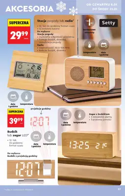 Biedronka - gazetka promocyjna Hity i inspiracje od 5.01 od poniedziałku 05.01 do środy 21.01 - strona 37