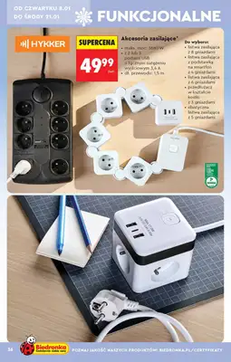 Biedronka - gazetka promocyjna Hity i inspiracje od 5.01 od poniedziałku 05.01 do środy 21.01 - strona 36