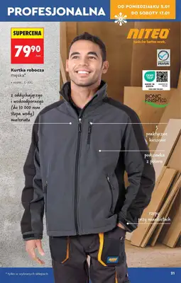 Biedronka - gazetka promocyjna Hity i inspiracje od 5.01 od poniedziałku 05.01 do środy 21.01 - strona 21