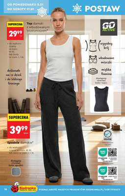 Biedronka - gazetka promocyjna Hity i inspiracje od 5.01 od poniedziałku 05.01 do środy 21.01 - strona 16