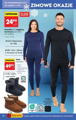 Biedronka - gazetka promocyjna Hity i inspiracje od 5.01 od poniedziałku 05.01 do środy 21.01 - strona 22