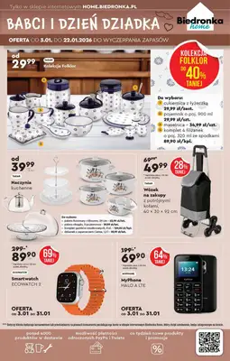 Biedronka - gazetka promocyjna Hity i inspiracje od 5.01 od poniedziałku 05.01 do środy 21.01 - strona 41